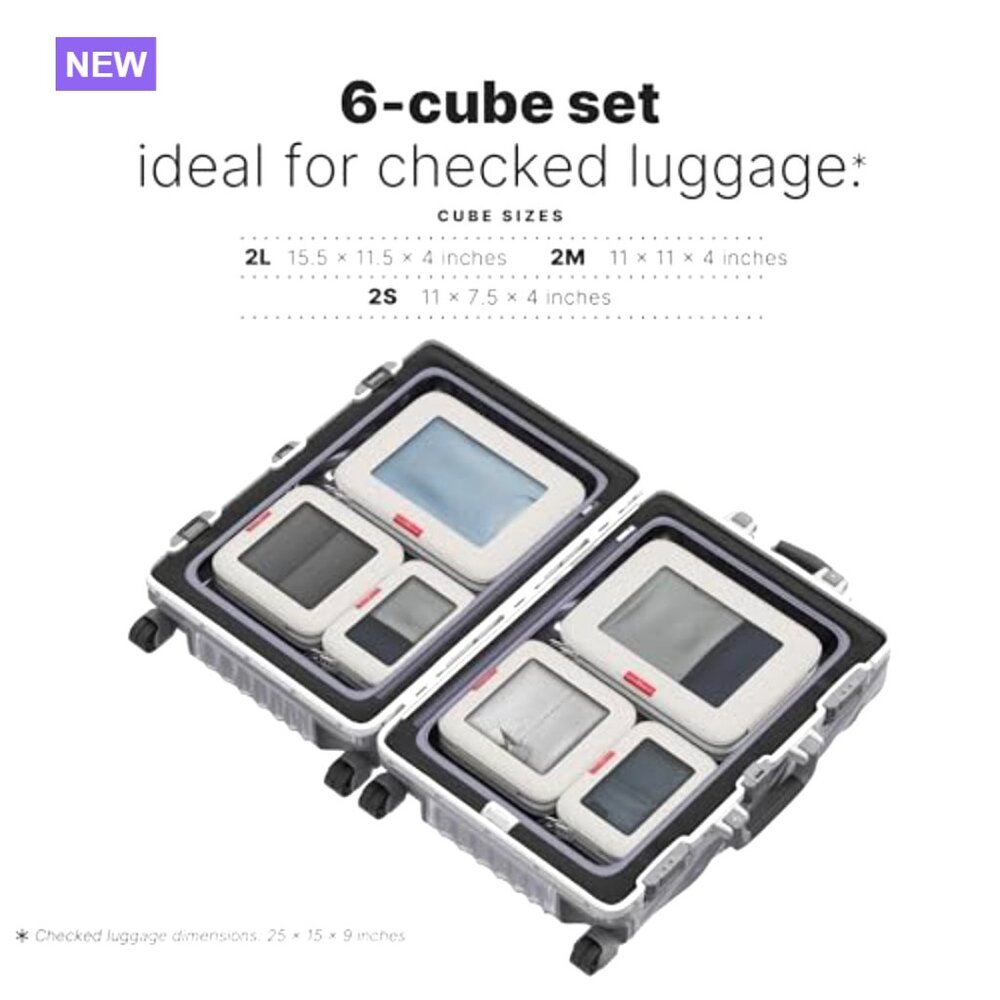 Premium Compression Packing Cubes Set - Polyester… - image 4